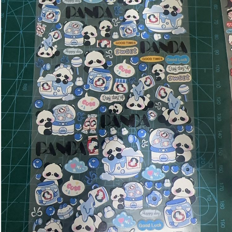 【8.28号4张链接】可爱卡通浮雕定制贴纸，可各种diy的拼贴贴纸商品图
