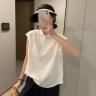 【现货+运费险】短袖衬衫女小个子休闲宽松棉麻衬衫时尚衬衫商品图