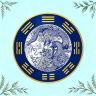 【先生推荐】正品青龙图贴纸槽靠窗水龙头上使用直径8厘米一贴即可商品图