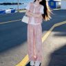 新中式国风休闲运动套装女2026夏季新款高级感马甲短袖长裤三件套商品图