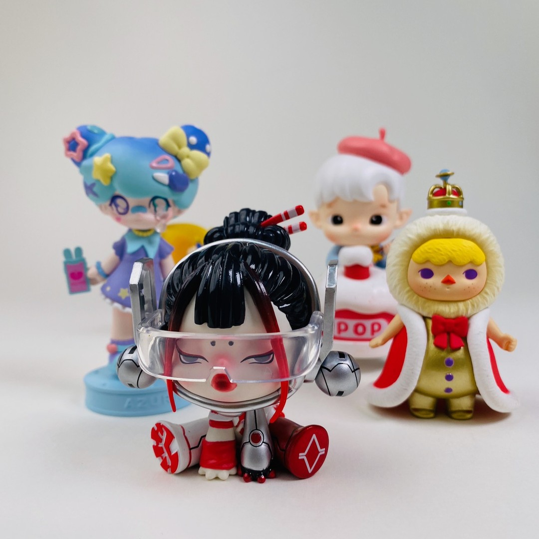 【直播专用】拆盒拆袋鉴定款布布星星茉莉迪莫哭娃小野等高颜值手办商品图