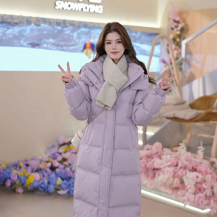 【反季羽绒服】雪中飞新款中长款羽绒服休闲冬季加厚保暖GQ0216商品图