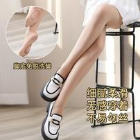  2026新款春夏秋防勾丝免拖懒人袜夏季打底裤光腿薄款脚底带洞洞商品图