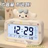 三丽鸥智能语音学生专用男女孩起床神器学生智能静音夜光电子闹钟商品图