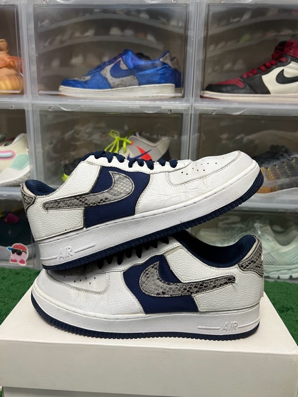 43码/af1白蓝贴纸休闲鞋/无瑕疵商品图