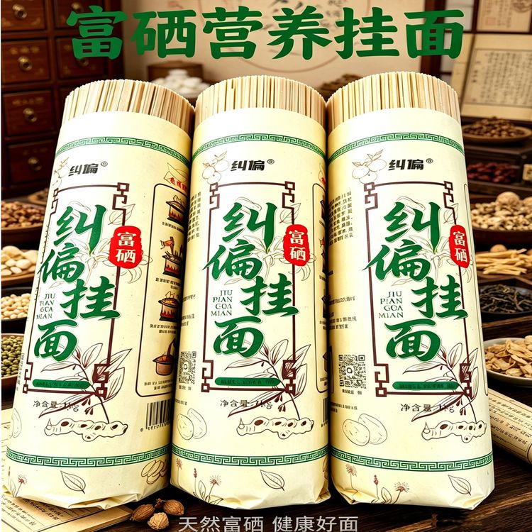 纠偏挂面家用早餐凉面劲道干面汤面商品图