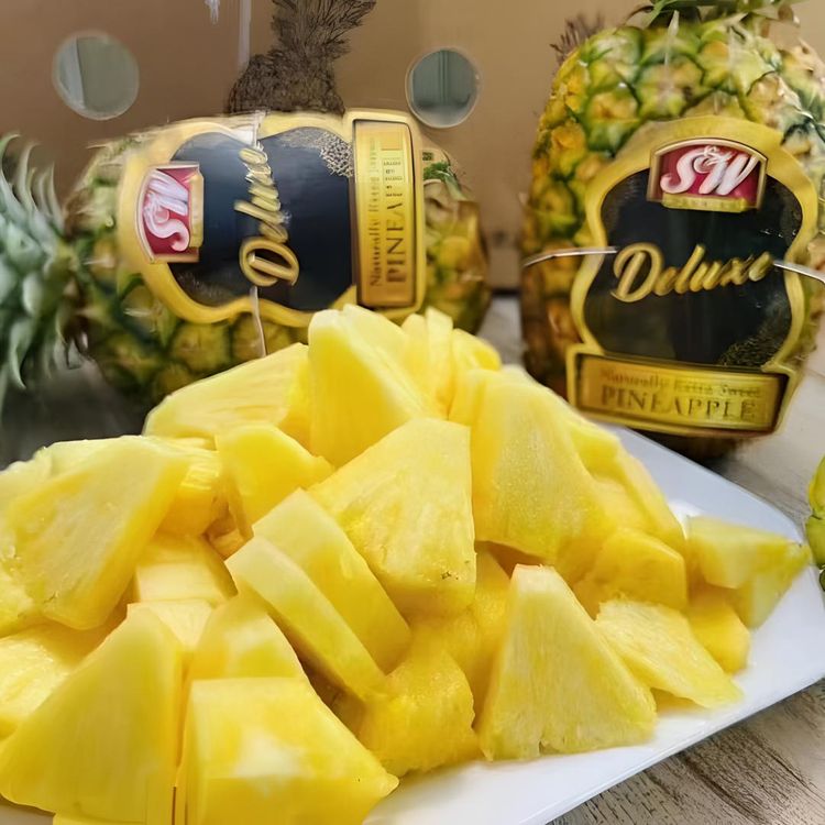 【鼠贝贝】当季限定进口菲律宾SW黑钻蜂蜜凤梨香甜多汁【顺丰包邮 坏果包赔】商品图