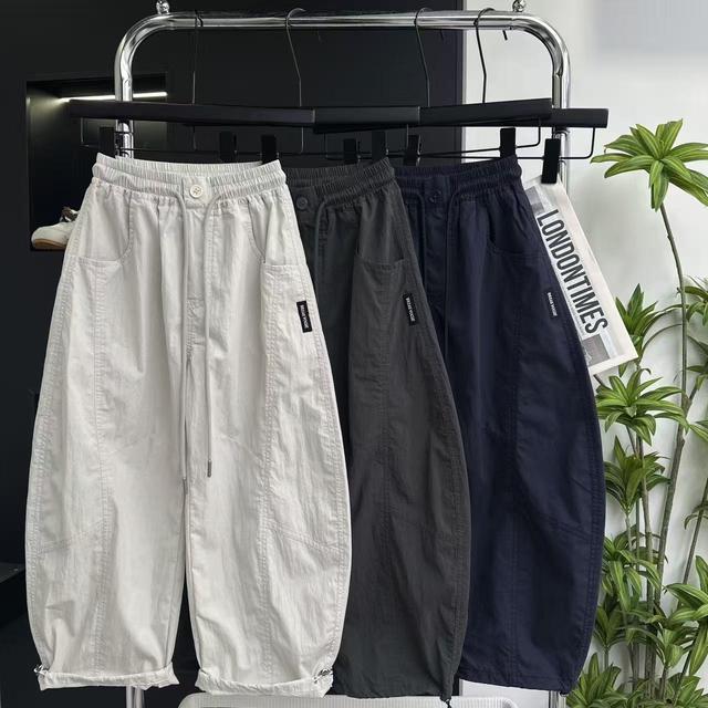 儿童夏季裤子男女童轻薄透气休闲裤中大童百搭夏装商品图