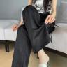 冰丝阔腿裤女2026夏季新款高腰抽绳休闲裤子慵懒阔腿裤商品图