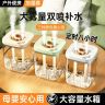 插电双喷头大容量静音加湿器家用宿舍大雾量母婴适用带氛围办公室商品图