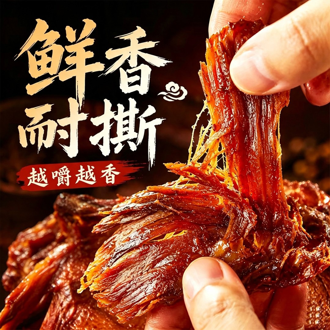 【买一送一】两只装湖南常德特产酱板鸭正宗风干手撕卤味熟食零食商品图