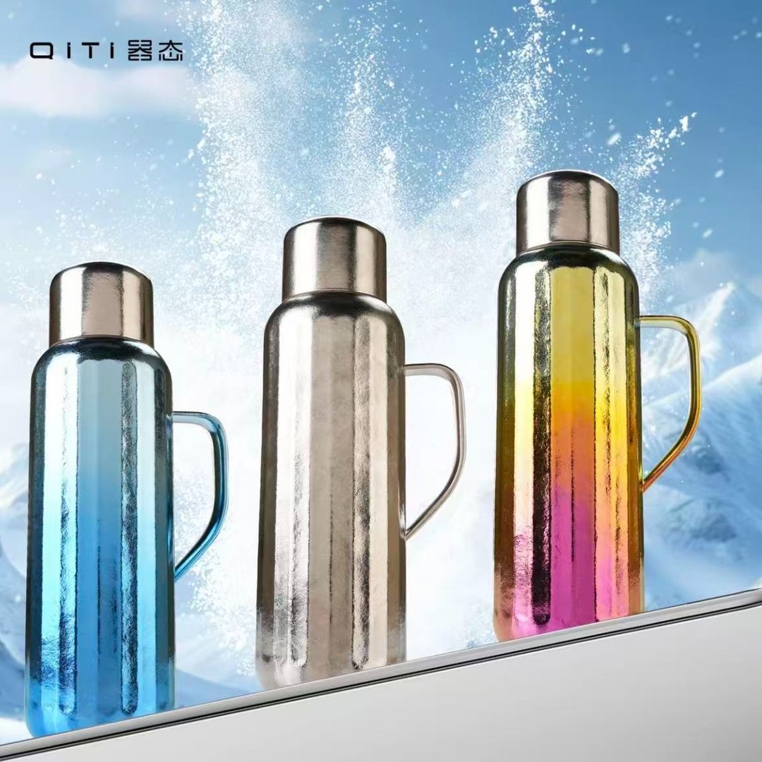 器态-传承焖茶壶-800ml轻奢高档家用创意大容量带盖保温彩色便携商品图