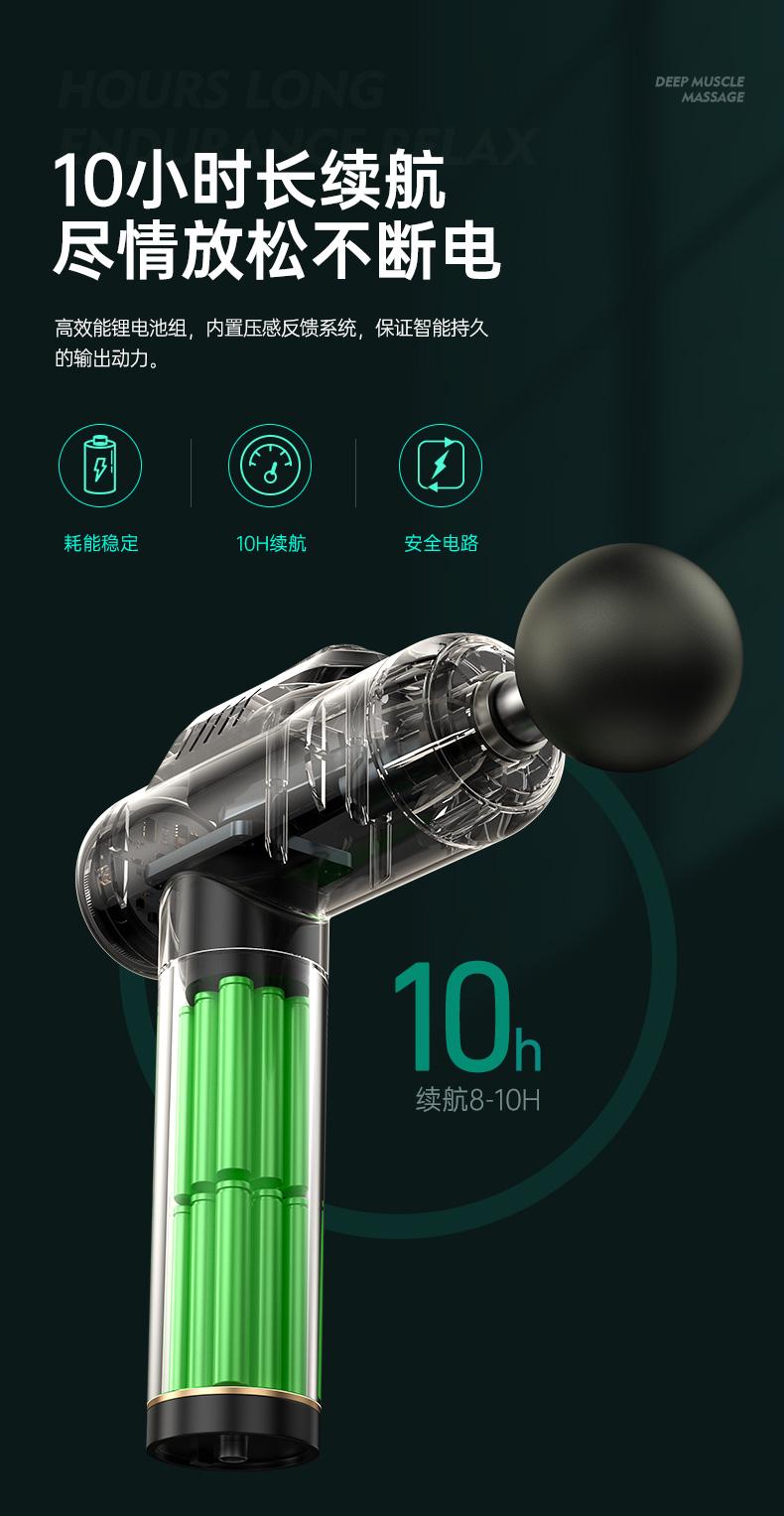 康佳筋膜枪肌肉放松器肌肉按摩器仪经膜机多功能健身电动颈膜抢