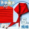 (5条装亏钱卖)红领巾小学统一标准1.2米全棉超厚通用高档纯棉布料商品图