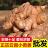 【五百万销量】正宗云南小黄姜老姜月子姜整箱净重1斤起包邮无硫熏商品图
