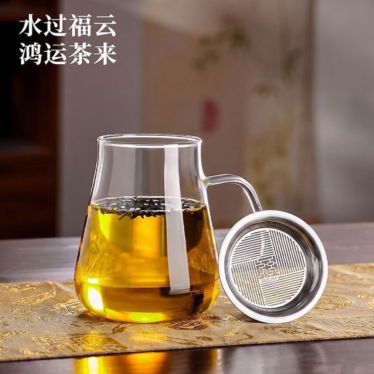 新款茶水分离耐高温便携泡茶壶家用办公泡茶神器商品图
